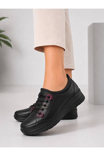 YADE MODA Genuine Leather Full Orthopedic Heel Supported Poly Sole Lightweigh...