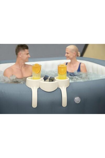 Yıldızan Meala Cosmetic Store Lay-Z Spa Drink Holder, Set 35 X 2.32 X 20.5 Cm...