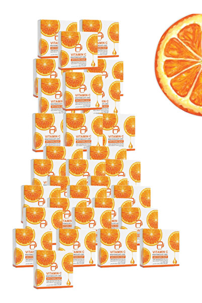 PYRON 31 Pieces Vitamin C Brightening And Anti-Aging Whitening Soap Orange 10...