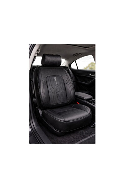 OEM Huse scaune auto universale, 9D, Imitatie piele, Negru