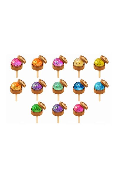 DecoParty Set de decor pentru tort – Tematică Găluște Moi, 13 Piese, Carton, ...