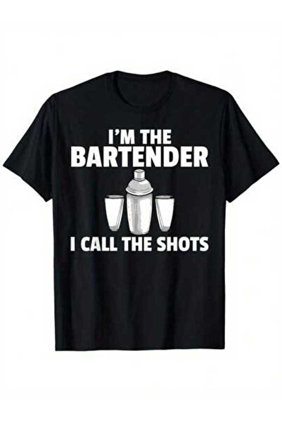 9JY تي شيرت رجالي بتصميم Bartending Funny Bartender And Four Seasons كاجوال ب...