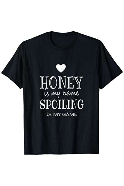 799 تي شيرت مضحك بطبعة "Honey Is My Name" للجدات - هدية مرحة بتصميم عتيق للجد...