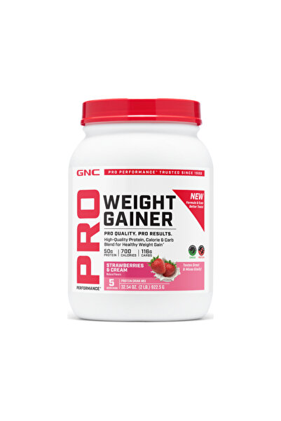 GNC Formula Proteica pentru Crestere in Greutate cu Aroma de Capsuni Testata ...