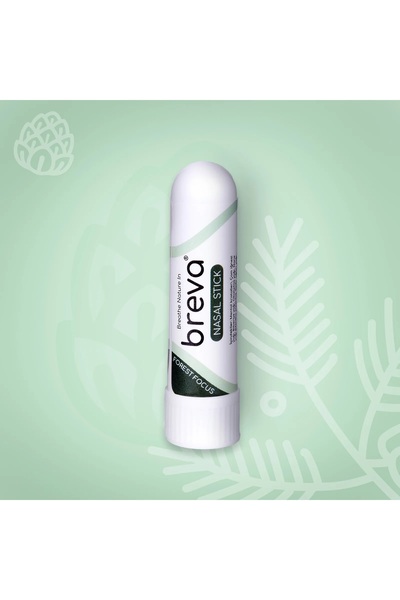 Breva Naturals Inc Breva 3'lü Forest Focus Çam Aromalı Burun Çubuğu – Odaklan...