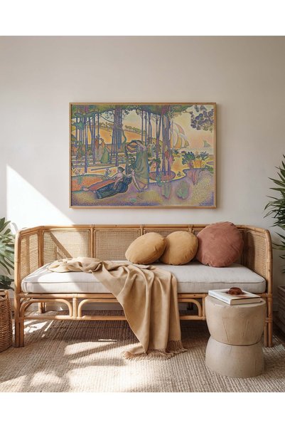 Pegziz Henri Edmond Cross Tabloul Aerului de Seară |   Peisaj de seară, poste...