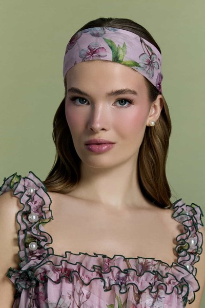 Nur Karaata Rosé Riviera Scarf