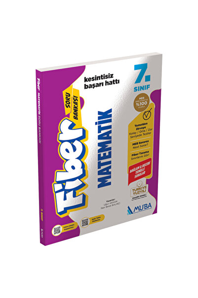 Muba Yayınları SRB7001 7. Sınıf Matematik Fiber Soru Bankası