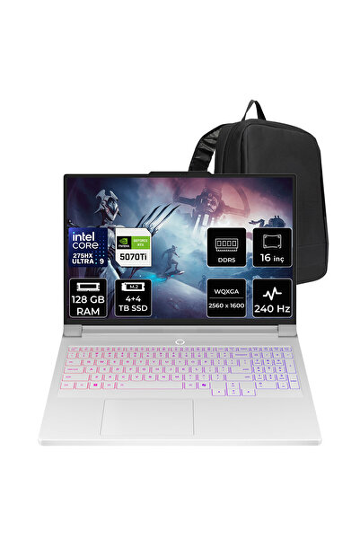 LENOVO Legion Pro 7 16IAX10H Ultra 9 275HX RTX 5070 Ti 12GB 140W 128GB RAM 4T...