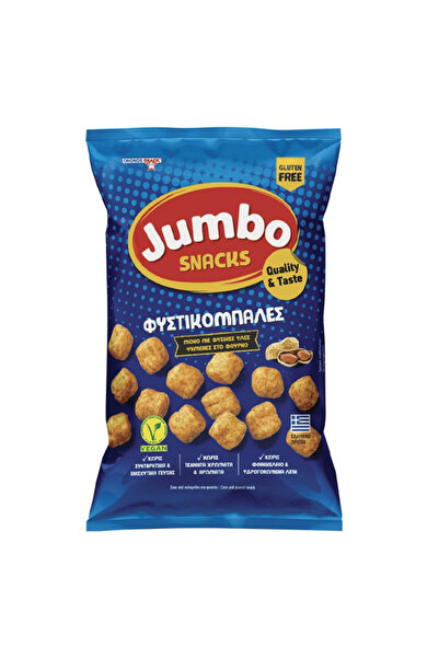 Jumbo SNACKS (ΦΥΣΤΙΚΟΜΠΑΛΕΣ) 102gr. - (χωρίς γλουτένη) (81228)