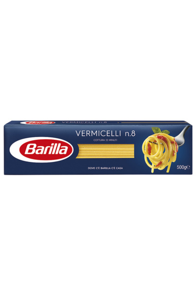 Barilla 500gr - No 8 (VERMICELLI)