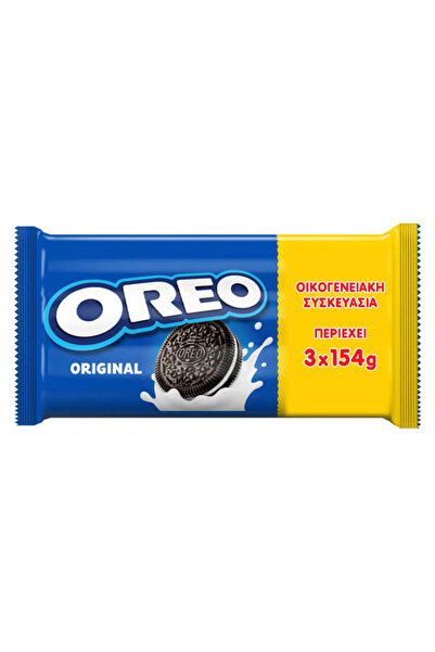 Oreo ΜΠΙΣΚΟΤΑ 154gr - (ORIGINAL) (3x154gr)