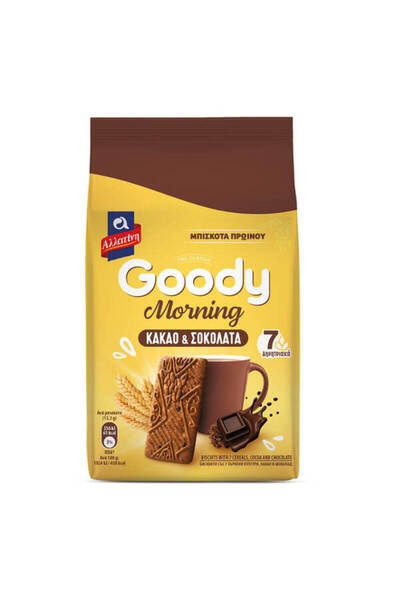 ALLATINI ΑΛΛΑΤΙΝΗ GOODY MORNING ΜΠΙΣΚΟΤΑ 160gr. - (ΚΑΚΑΟ ΚΑΙ ΣΟΚΟΛΑΤΑ)