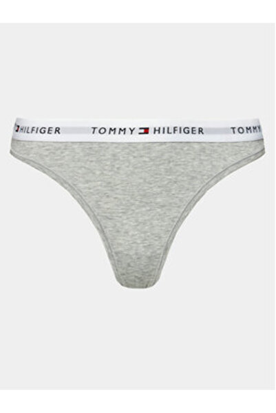 Tommy Hilfiger Tanga de damă UW0UW03835 Gri
