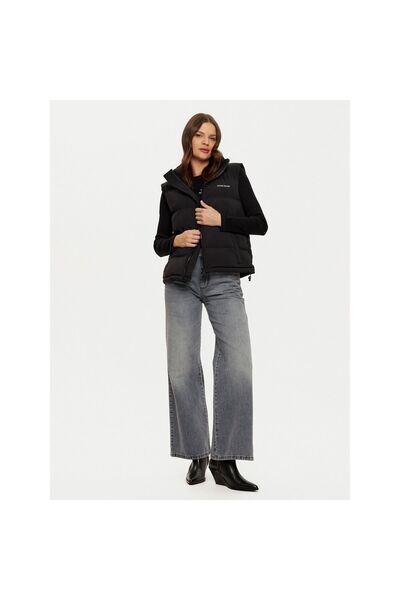 Guess Jeans Fără mâneci pentru femei W4BN59WGII2 Negru