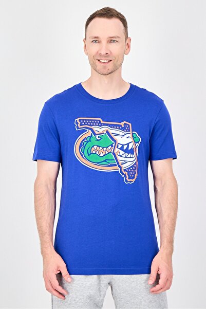 Fanatics Men Sportswear Fit Short Sleeve Florida Gators Rugby T-Shirt, Blue