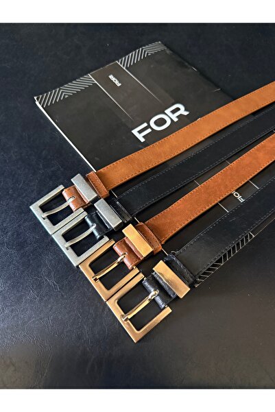 Fiori Square Buckle Bridged Women's Belt, Pants Belt, Jacket Belt, Dress Belt