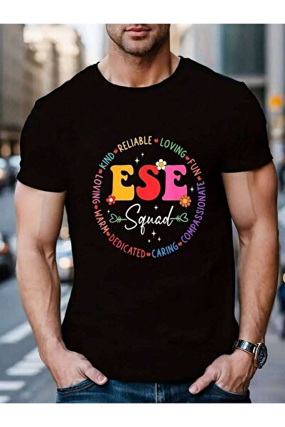 799 تي شيرت ESE First Last Day Team Teacher Student Tribe للنساء والرجال برسو...
