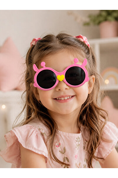 G Sport POLO Heart Detailed Children's Sunglasses