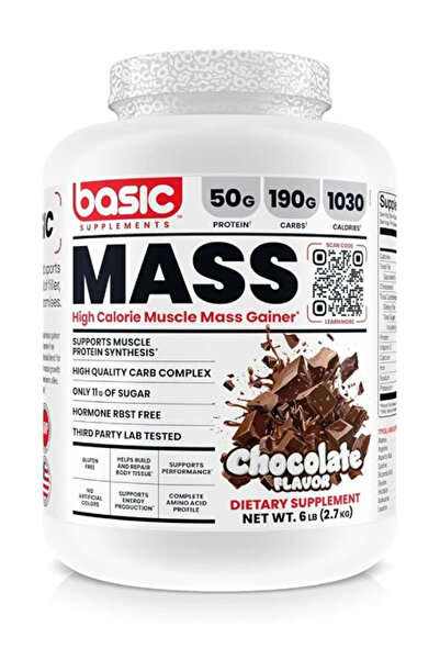 Basic Supplement Mass gainer Chocolate 6 lbs