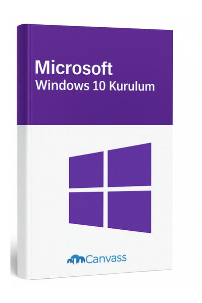 Canvass Windows 10 Professional Kurulum ve Lisans Hediyeli, Microsoft Windows...