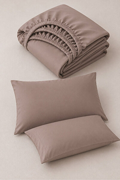 Cottonest Elastic Bed Sheet Set Including Pillowcases |   Single Bed (100X200...