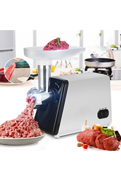 Generic Meat Grinder Electric, Heavy-Duty 2500W, Stainless Steel Blades and P...