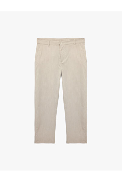 Koton Viscose Blended Pocketed Fabric Trousers