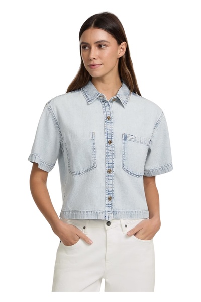 Guess Jeans Πουκάμισο Denim W5GH0FD5M83-GJRV - Blue - m