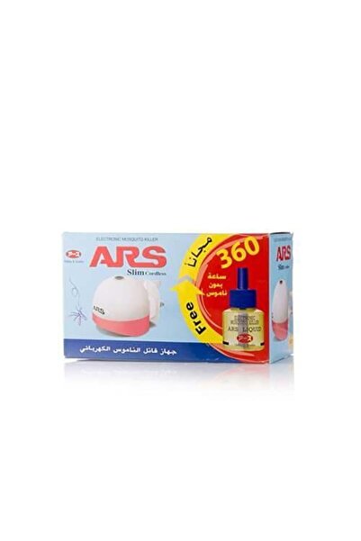 Ars جهاز قاتل البعوض الكهربائي مع سائل مبيد للبعوض يدوم 360 ساعة بسعة 45 مل م...