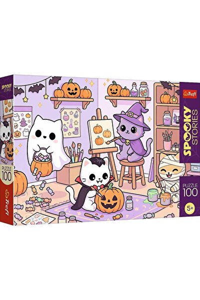 Trefl Scary Stories Little Magic Workshop Puzzle, 100 Pieces