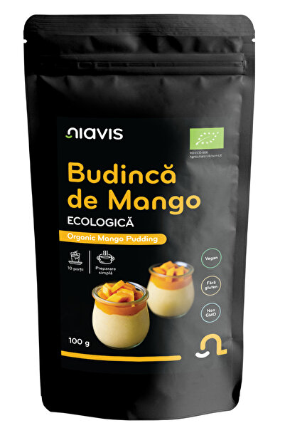Niavis Budinca de Mango fara Gluten Ecologica/Bio 100g