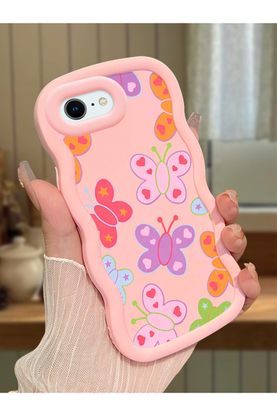 Hontinga iPhone 6 Plus Compatible Case Camera Protector Pink Silicone Couple ...