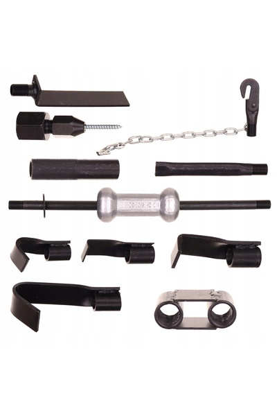 TC Technic Ciocan de tracțiune cu inerție, extractor de tablă, set mare profe...