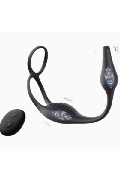 Asai Buttock massager, rechargeable and wireless, 10 modes, suitable for both...