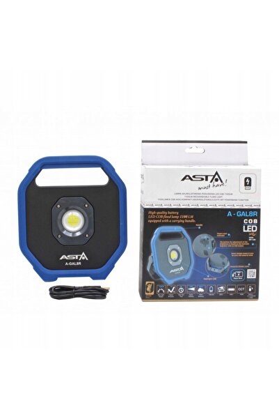 Astalife Lampă Reîncărcabilă de Podea LED COB 1100Lm cu Magnet și Powerbank Asta