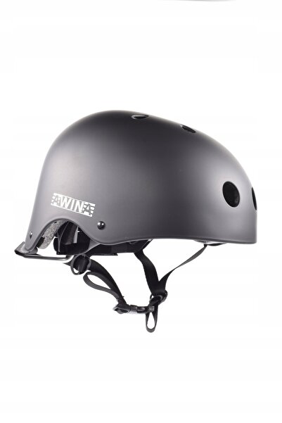 NO BRAND CĂȘTĂ DE BICICLETĂ BMX SCUTER DE STRADĂ SKATEBOARD NEGRU MAT BĂRBAȚI...