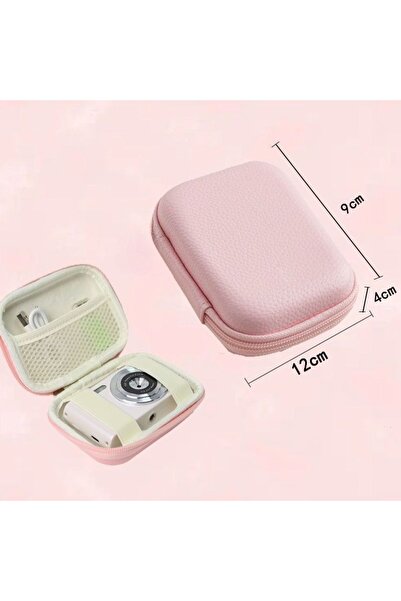 Choice4 Pink Upgraded For Earphone Data Storage Bag Cable Organizer Bags Mini...