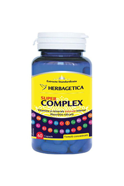 herbagetica Super Complex Herbagetica, 60 capsule