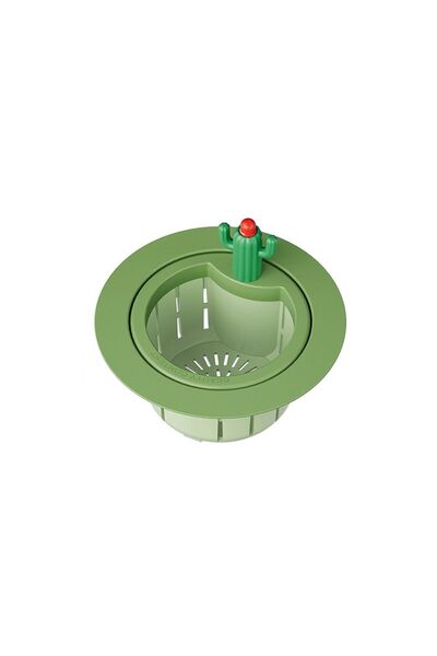 Choice1 Green-With Washer Cactus Kitchen Sink Drain Strainer Easy Cleaning Si...