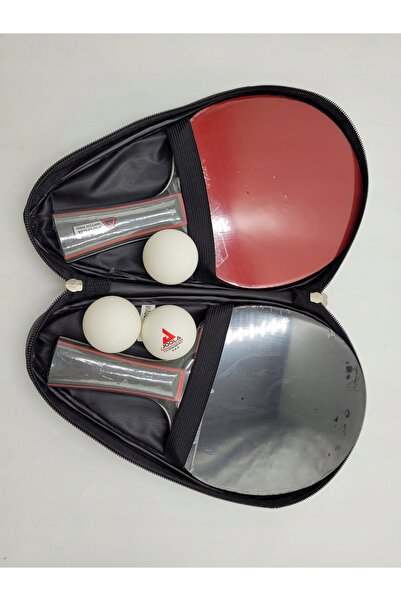Joola Set tenis de masă DUO CARBON Rachete de ping-pong Mingi Husă de transport