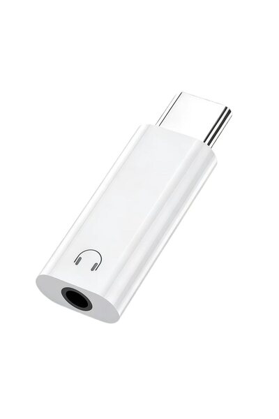 Choice3 محول صوت USB نوع C إلى مقبس 3.5 ملم أبيض اللون، محول USB C إلى مقبس 3...