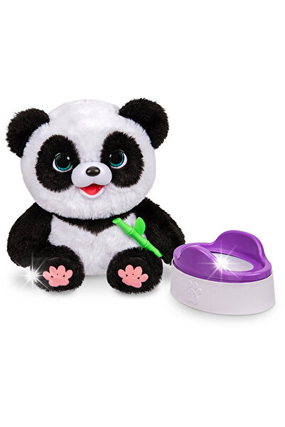 Moose Toys Little Live Pets Panda Interactiv Chu Chu 50 de funcții cu Nanny 2...