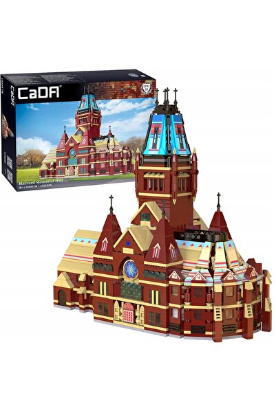 cada Blocuri de construcție Harvard Memorial Hall Building School 1411El. -