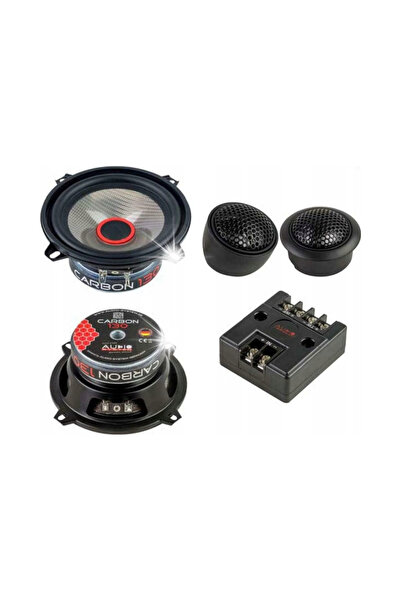 NO BRAND Difuzoare auto Sistem audio pe două căi Carbon 130 Sistem Compo 2 bu...