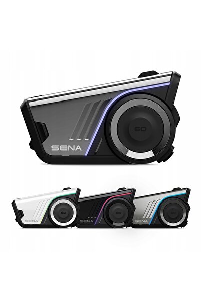 NO BRAND Kit interfon cască moto Sena 60s pentru 1 cască mesh 3.0 bt 5.3 harm...