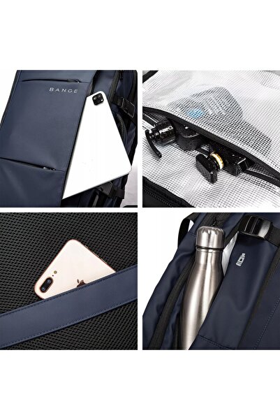 NO BRAND Rucsac turistic Bange pentru călătorii cu USB, capacitate mare 20-40...