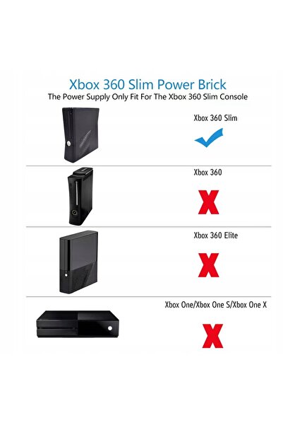NO BRAND Adaptor de alimentare Xbox 360 slim