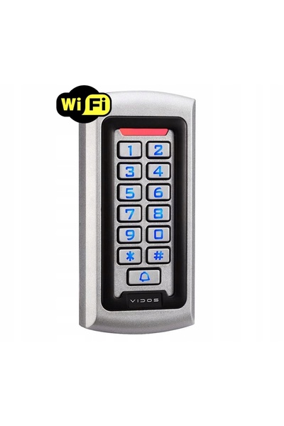 VİDOS Sistem de blocare cu cod unic Em 125Khz Wi-Fi Zs42-X
