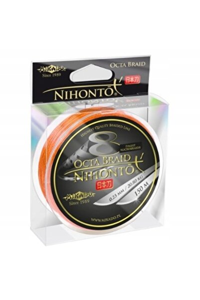 NO BRAND Fir împletit - Nihonto OCTA BRAID - 0.45mm/44.5kg/150m - PORTOCALIU ...